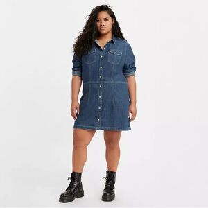 Levis Ellie Denim Dress, Plus Size
